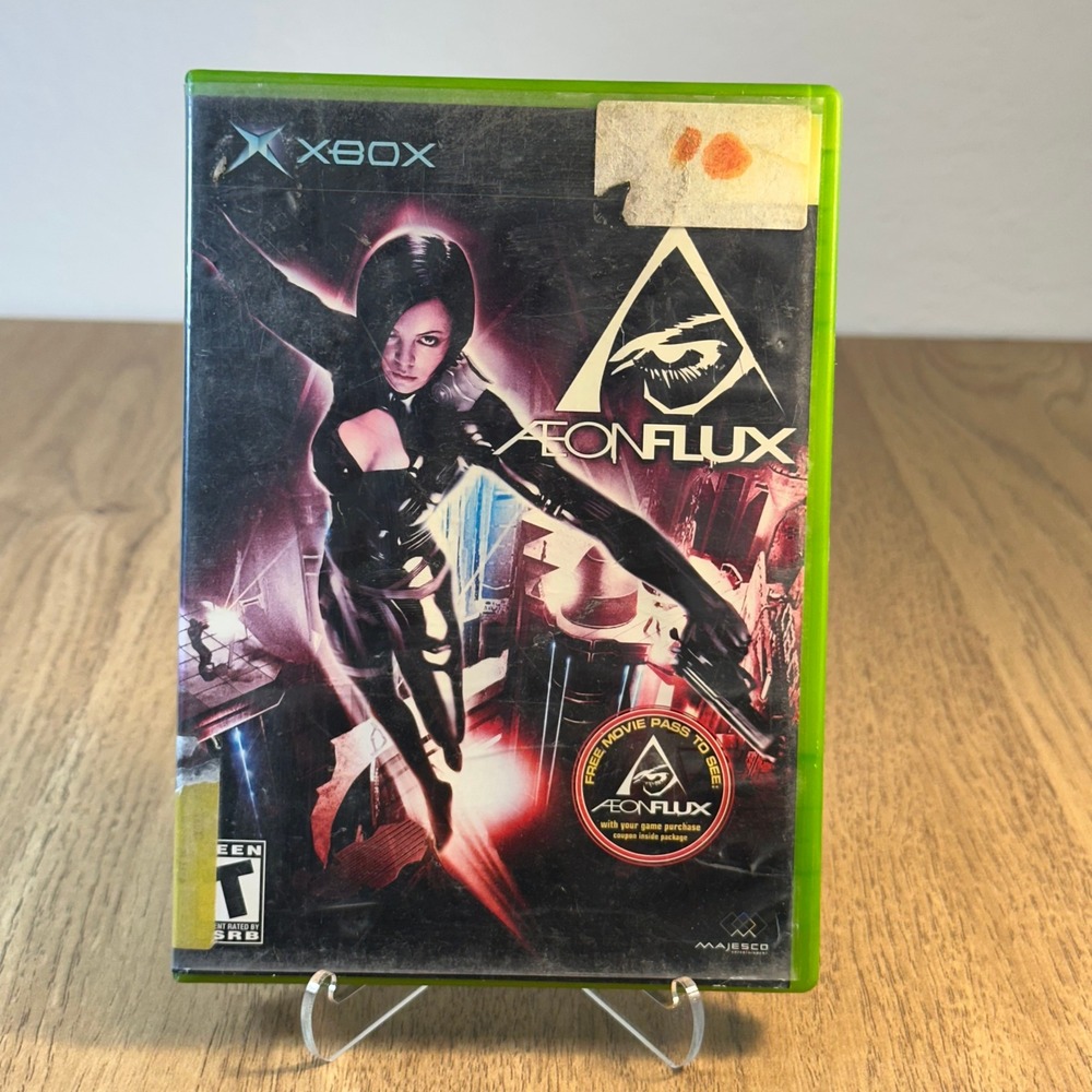 Majesco Aeon Flux Microsoft Xbox One Size Green Fair Condition Action Sci-Fi
